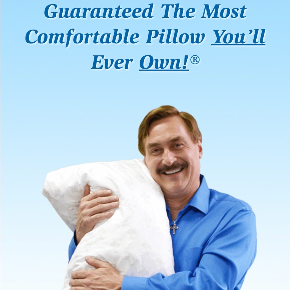NWT My Pillow travel size best sleep Mini Mypillow - Picture 4 of 4